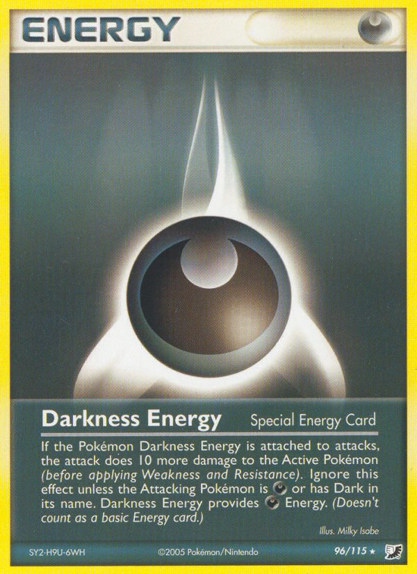 Darkness Energy (96/115) [EX: Unseen Forces] | Gauntlet Hobbies - Angola