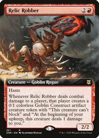 Relic Robber (Extended) [Zendikar Rising]