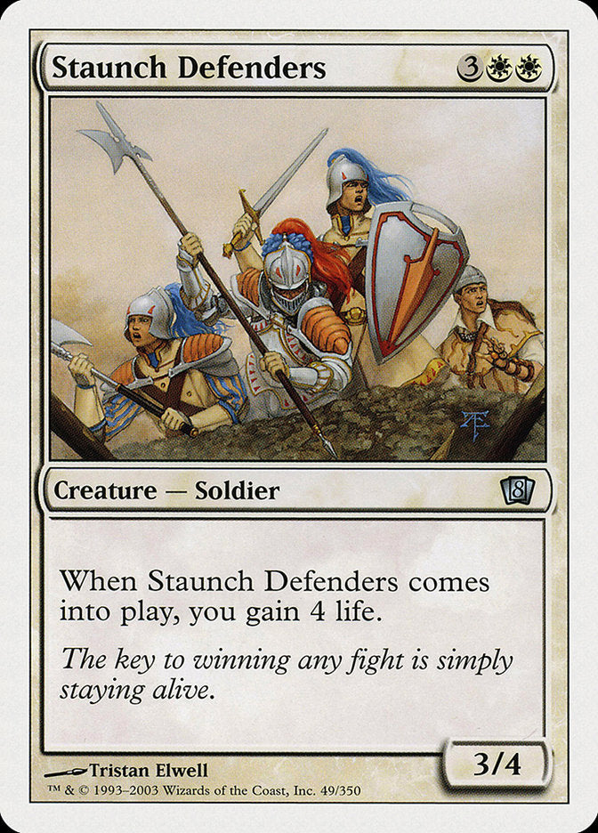 Staunch Defenders [Eighth Edition] | Gauntlet Hobbies - Angola