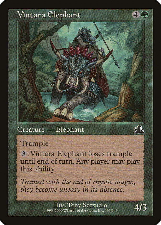 Vintara Elephant [Prophecy] | Gauntlet Hobbies - Angola