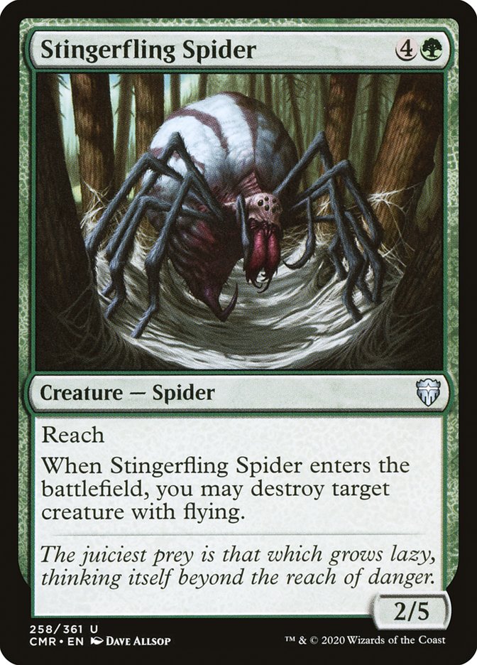 Stingerfling Spider [Commander Legends] | Gauntlet Hobbies - Angola