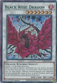 Black Rose Dragon (Green) [LDS2-EN110] Ultra Rare | Gauntlet Hobbies - Angola
