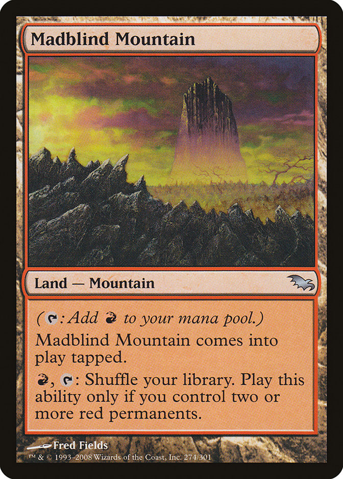 Madblind Mountain [Shadowmoor] | Gauntlet Hobbies - Angola