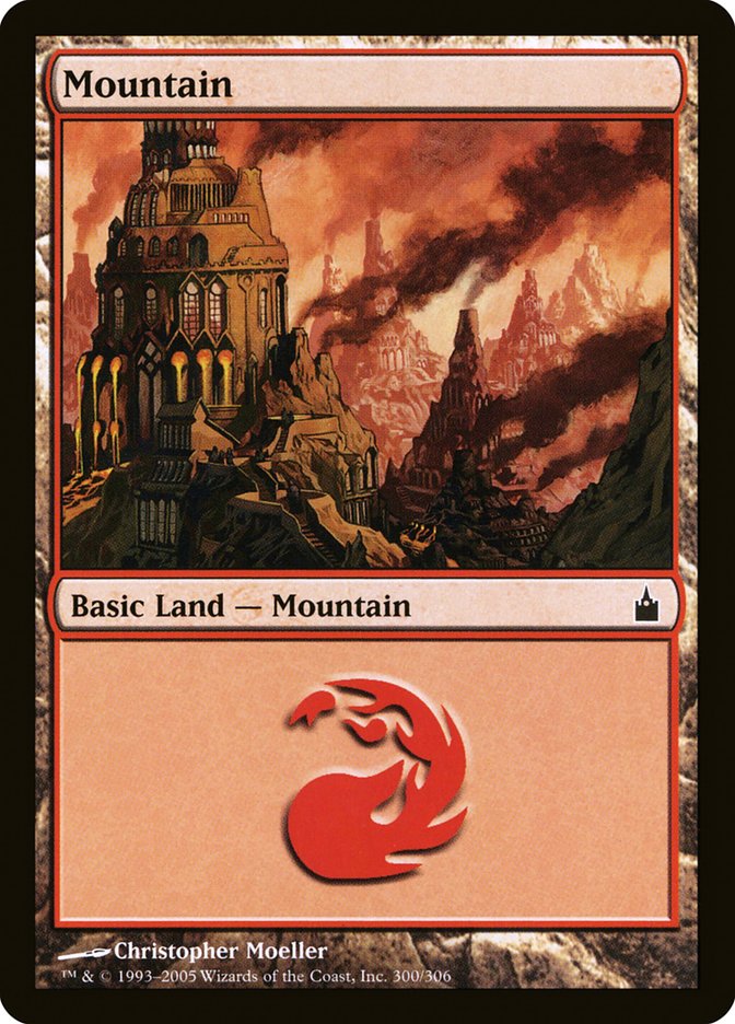 Mountain (300) [Ravnica: City of Guilds] | Gauntlet Hobbies - Angola
