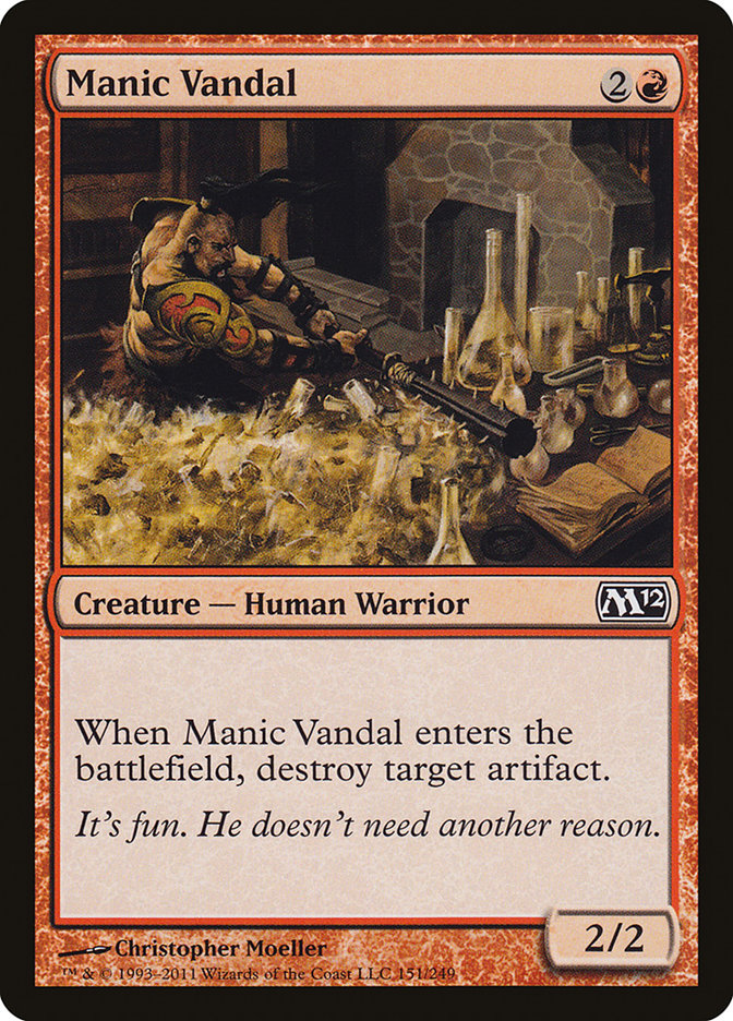 Manic Vandal [Magic 2012] | Gauntlet Hobbies - Angola