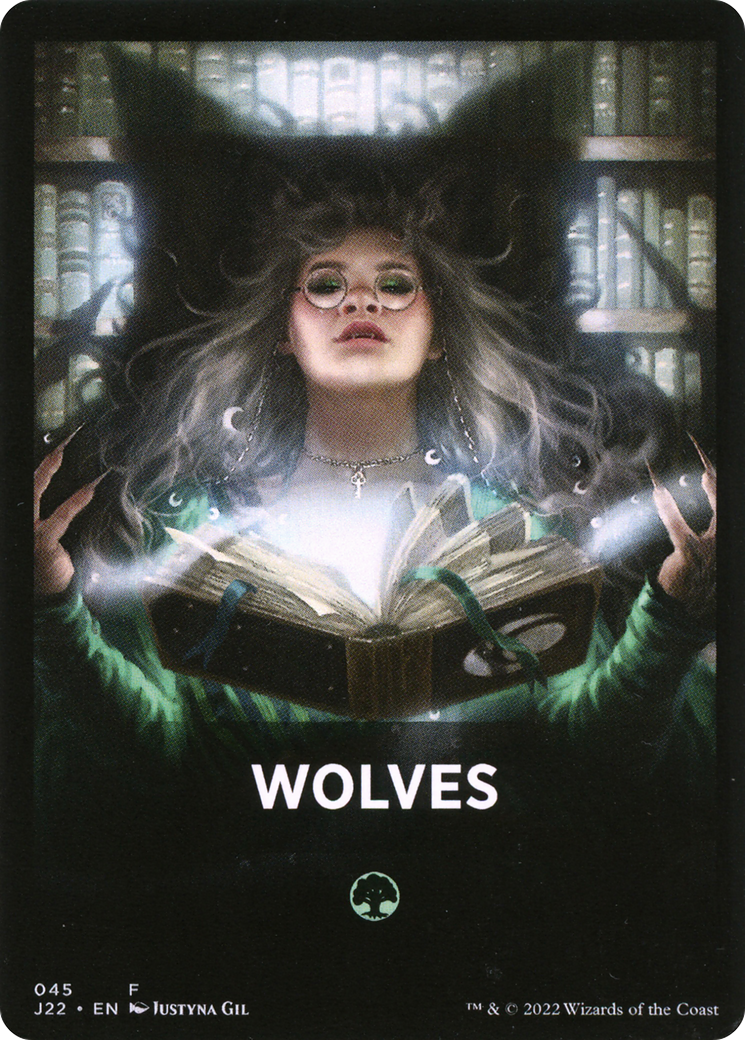 Wolves Theme Card [Jumpstart 2022 Front Cards] | Gauntlet Hobbies - Angola