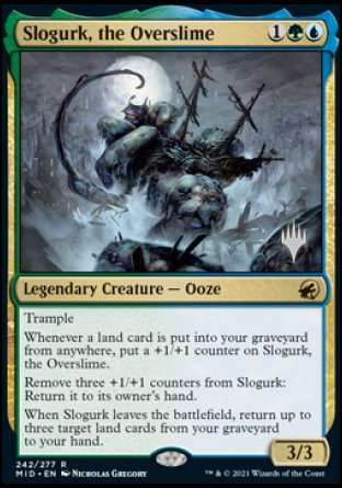 Slogurk, the Overslime (Promo Pack) [Innistrad: Midnight Hunt Promos] | Gauntlet Hobbies - Angola