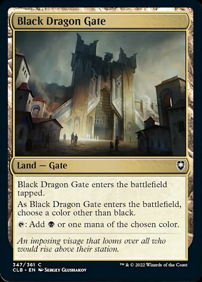 Black Dragon Gate [Commander Legends: Battle for Baldur's Gate] | Gauntlet Hobbies - Angola