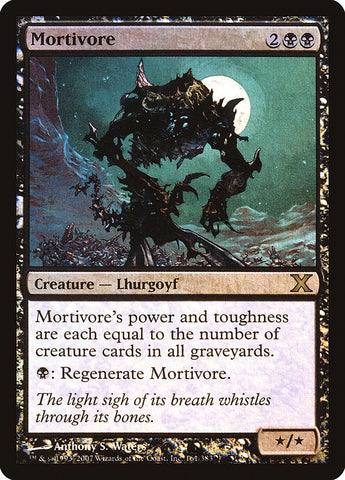 Mortivore (Premium Foil) [Tenth Edition]