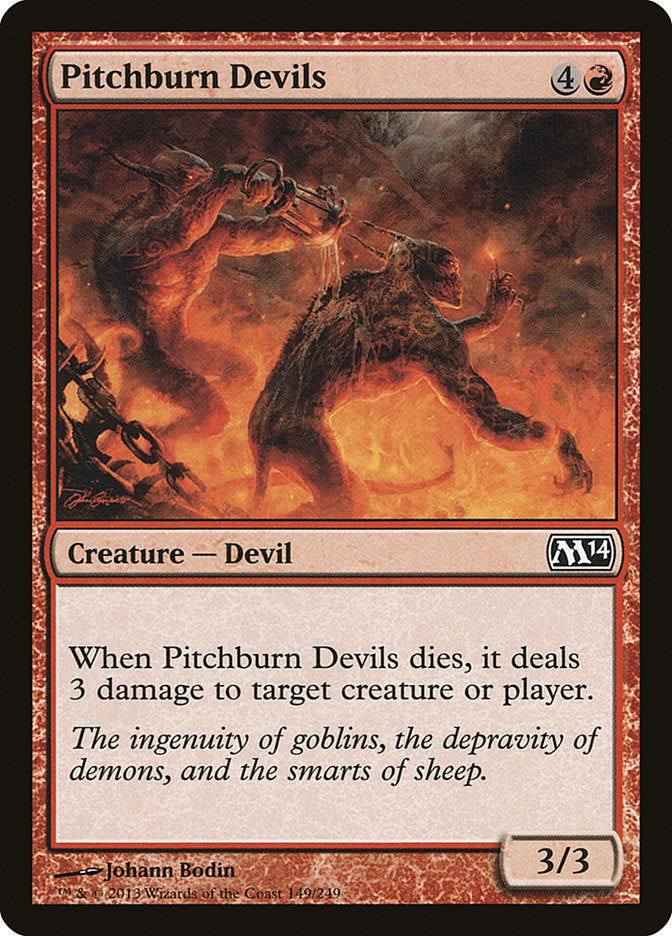 Pitchburn Devils [Magic 2014] | Gauntlet Hobbies - Angola