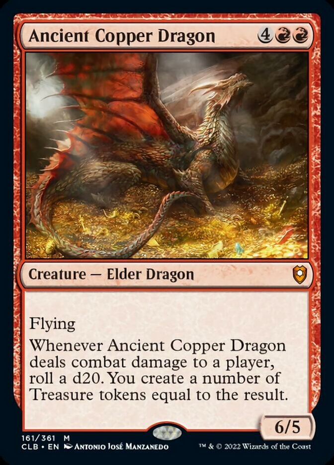 Ancient Copper Dragon [Commander Legends: Battle for Baldur's Gate] | Gauntlet Hobbies - Angola