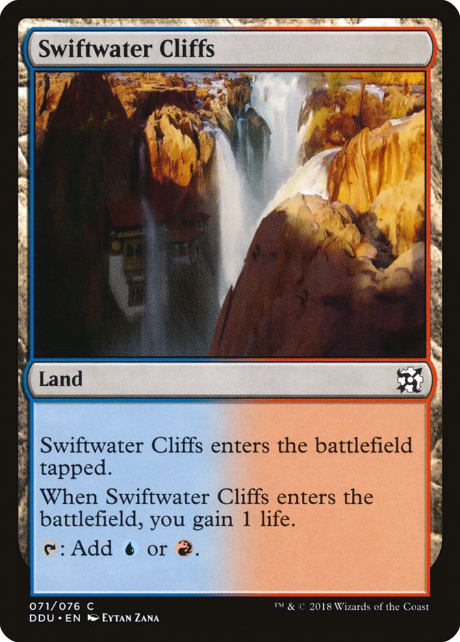 Swiftwater Cliffs [Duel Decks: Elves vs. Inventors] | Gauntlet Hobbies - Angola