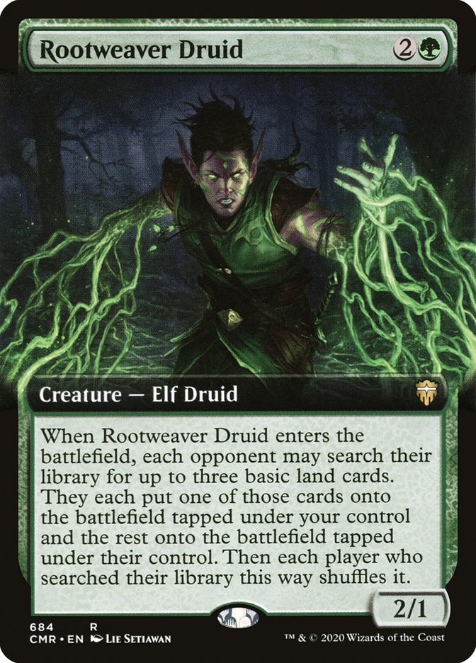 Rootweaver Druid (Extended) [Commander Legends]