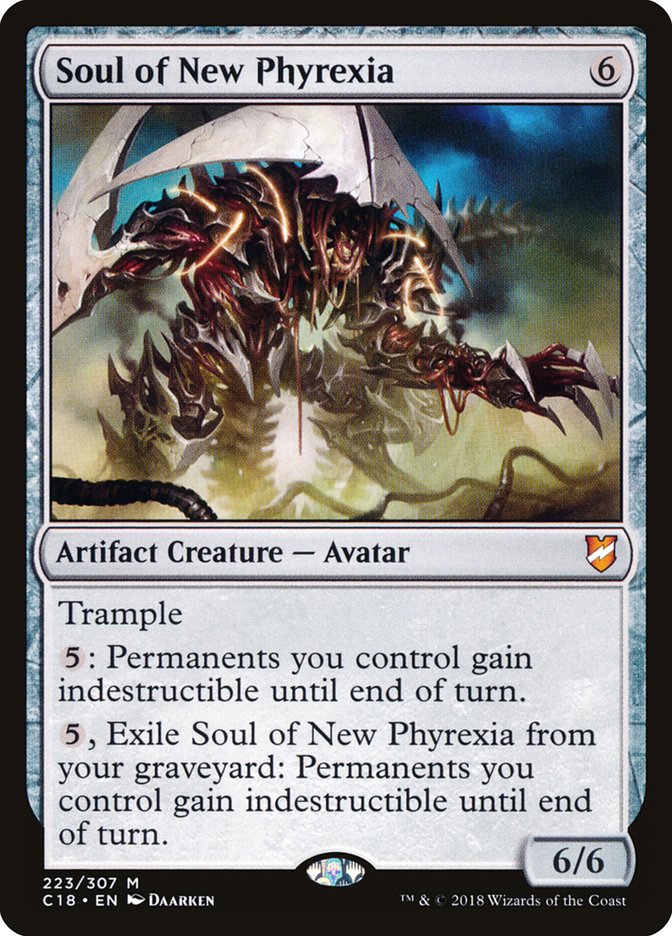 Soul of New Phyrexia [Commander 2018] | Gauntlet Hobbies - Angola