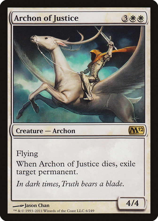Archon of Justice [Magic 2012] | Gauntlet Hobbies - Angola