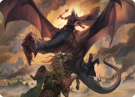 Witch-king, Bringer of Ruin Art Card [The Lord of the Rings: Tales of Middle-earth Art Series] | Gauntlet Hobbies - Angola