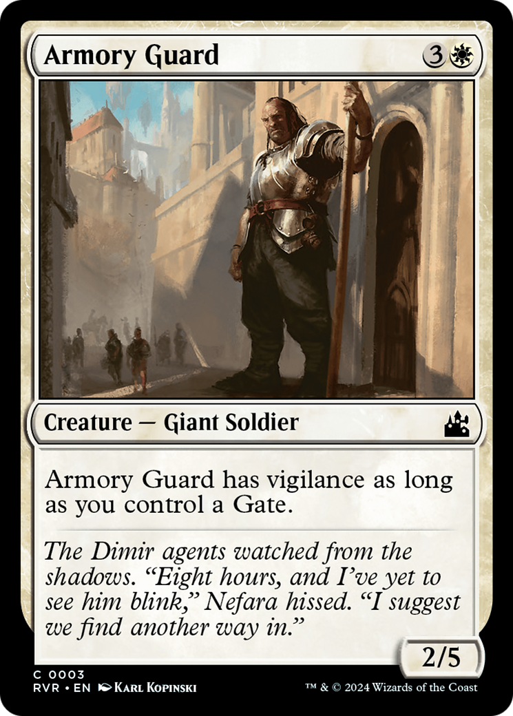 Armory Guard [Ravnica Remastered] | Gauntlet Hobbies - Angola