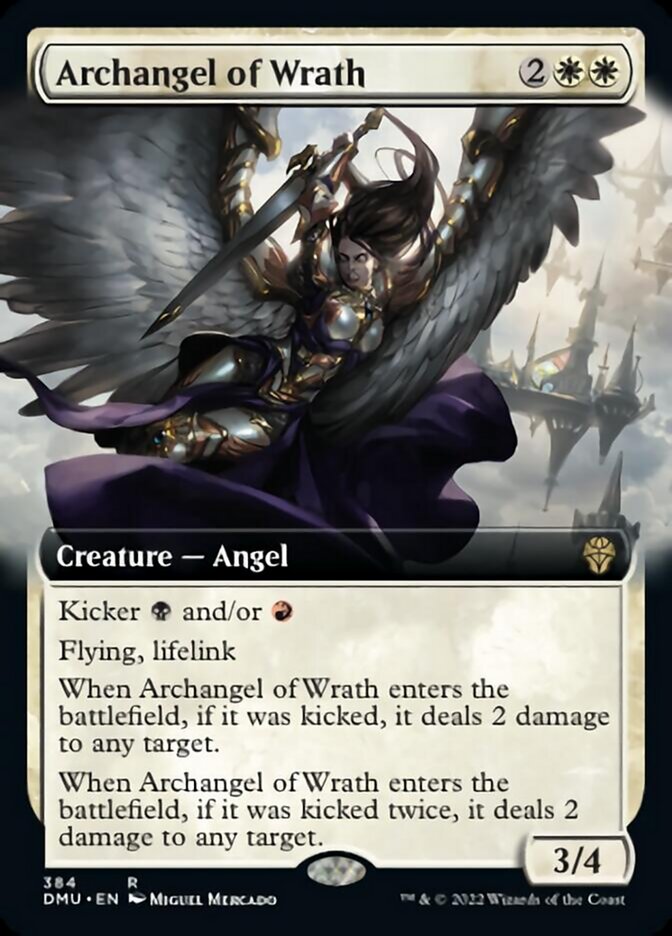 Archangel of Wrath (Extended Art) [Dominaria United] | Gauntlet Hobbies - Angola