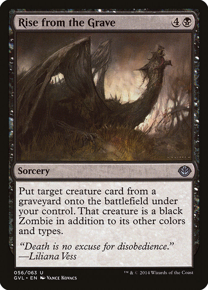 Rise from the Grave (Garruk vs. Liliana) [Duel Decks Anthology] | Gauntlet Hobbies - Angola