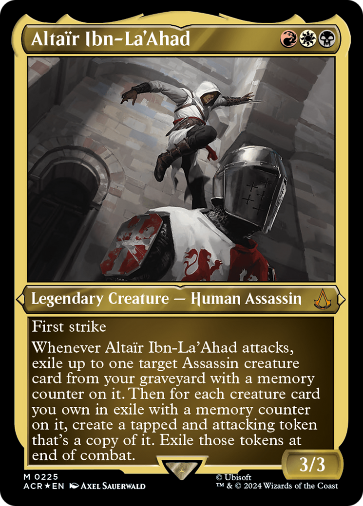 Altair Ibn-La'Ahad (Foil Etched) [Assassin's Creed] | Gauntlet Hobbies - Angola