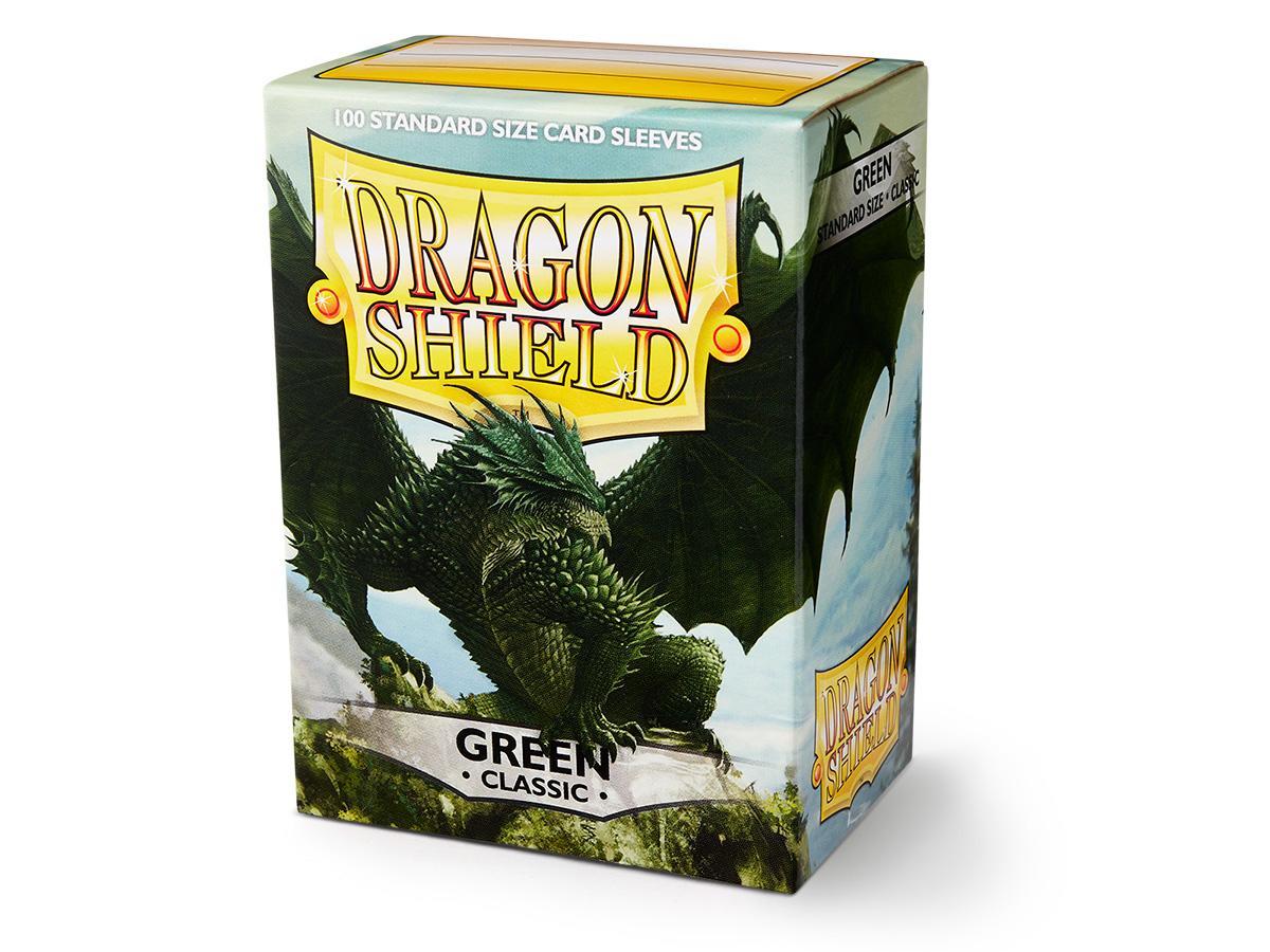 Dragon Shield Classic Sleeve - Green ‘Verdante’ 100ct | Gauntlet Hobbies - Angola