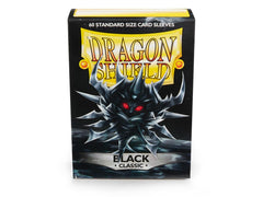 Dragon Shield Classic Sleeve - Black ‘Locus’ 60ct | Gauntlet Hobbies - Angola