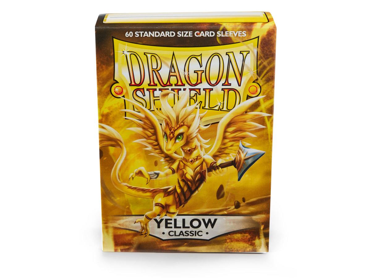 Dragon Shield Classic Sleeve - Yellow ‘Dorna’ 60ct | Gauntlet Hobbies - Angola
