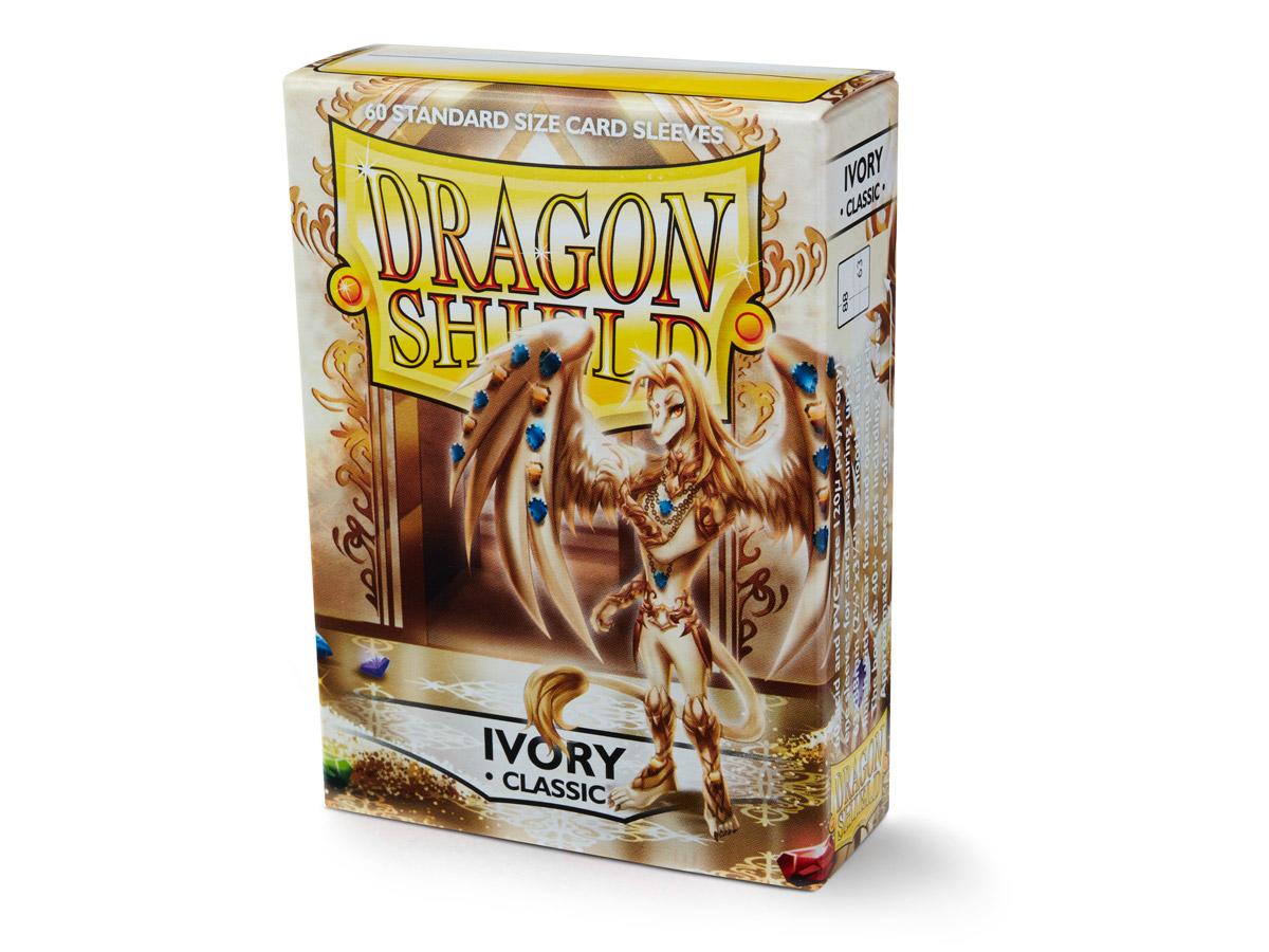 Dragon Shield Classic Sleeve - Ivory ‘Elfenben’ 60ct | Gauntlet Hobbies - Angola