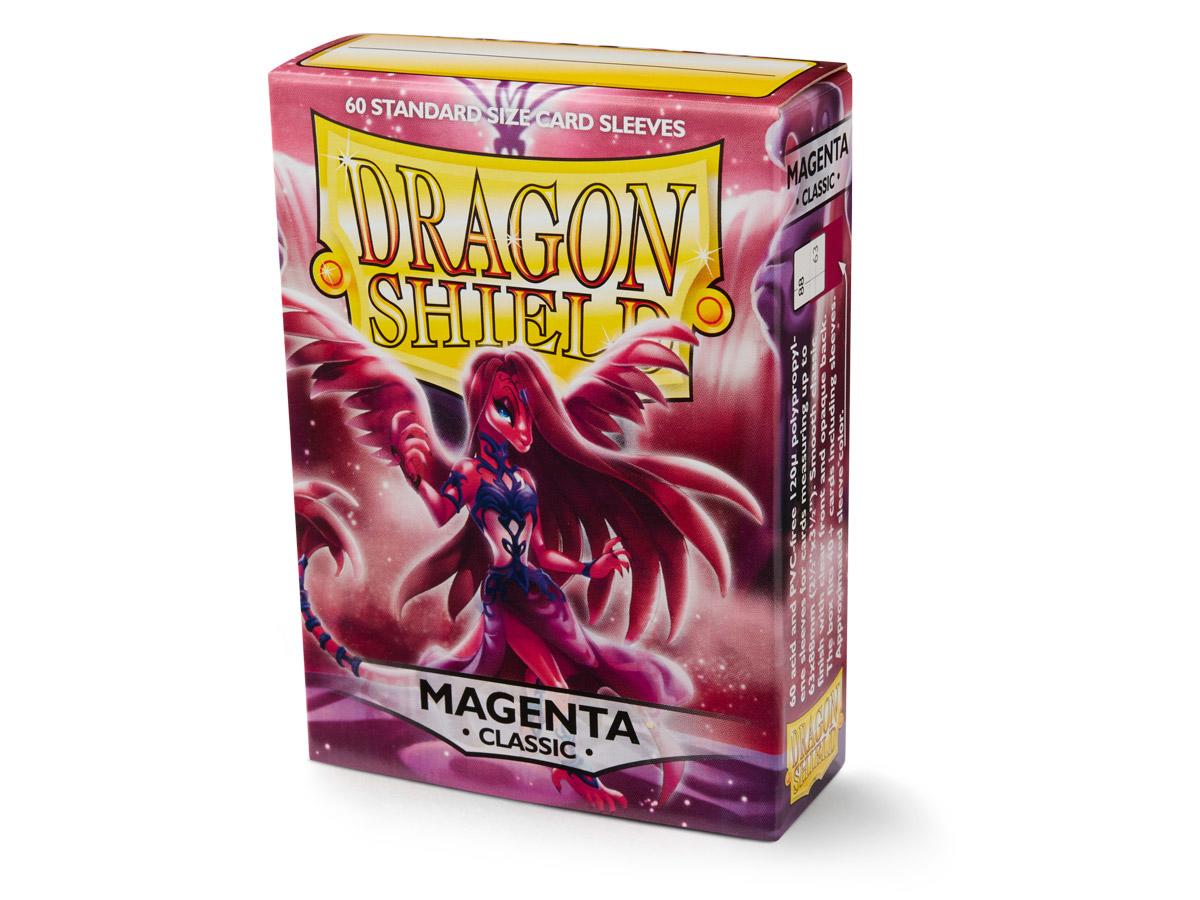 Dragon Shield Classic Sleeve - Magenta ‘Lilin’ 60ct | Gauntlet Hobbies - Angola