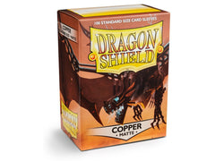 Dragon Shield Matte Sleeve - Copper ‘Draco Primus’ 100ct | Gauntlet Hobbies - Angola