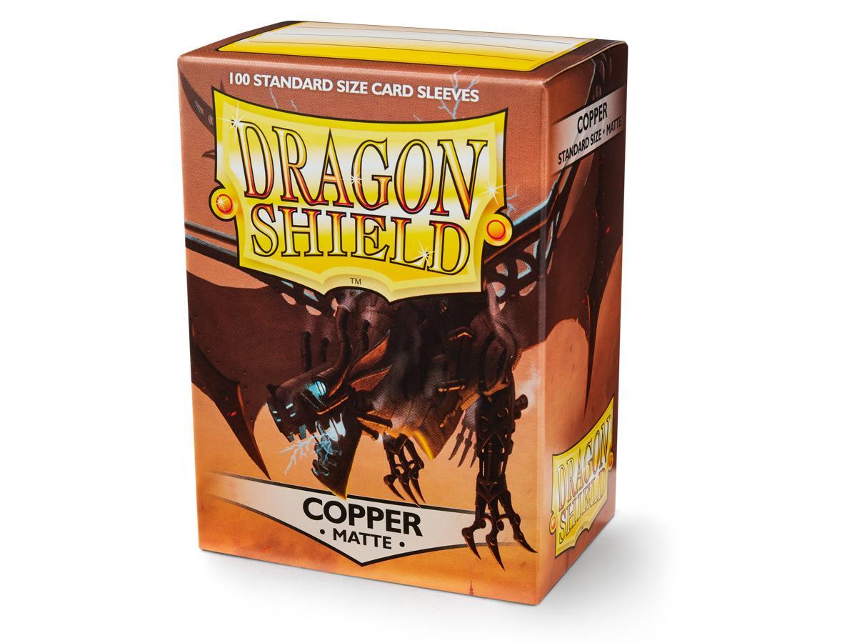 Dragon Shield Matte Sleeve - Copper ‘Draco Primus’ 100ct | Gauntlet Hobbies - Angola