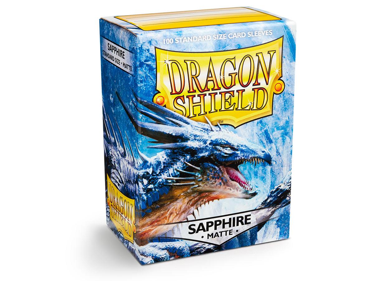 Dragon Shield Matte Sleeve - Sapphire ‘Roiin & Royenna’ 100ct | Gauntlet Hobbies - Angola