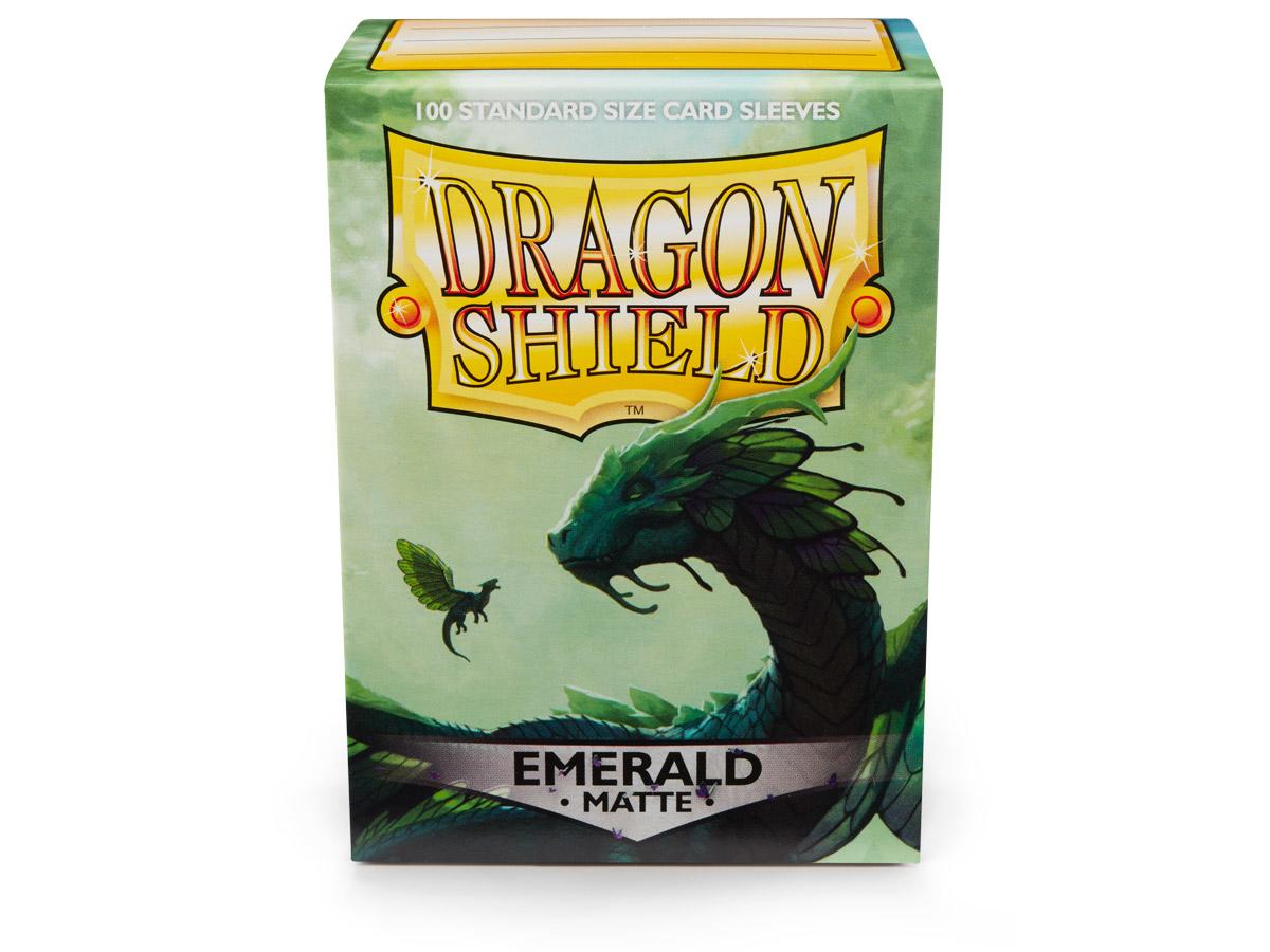Dragon Shield Matte Sleeve - Emerald 'Rayalda'  100ct | Gauntlet Hobbies - Angola