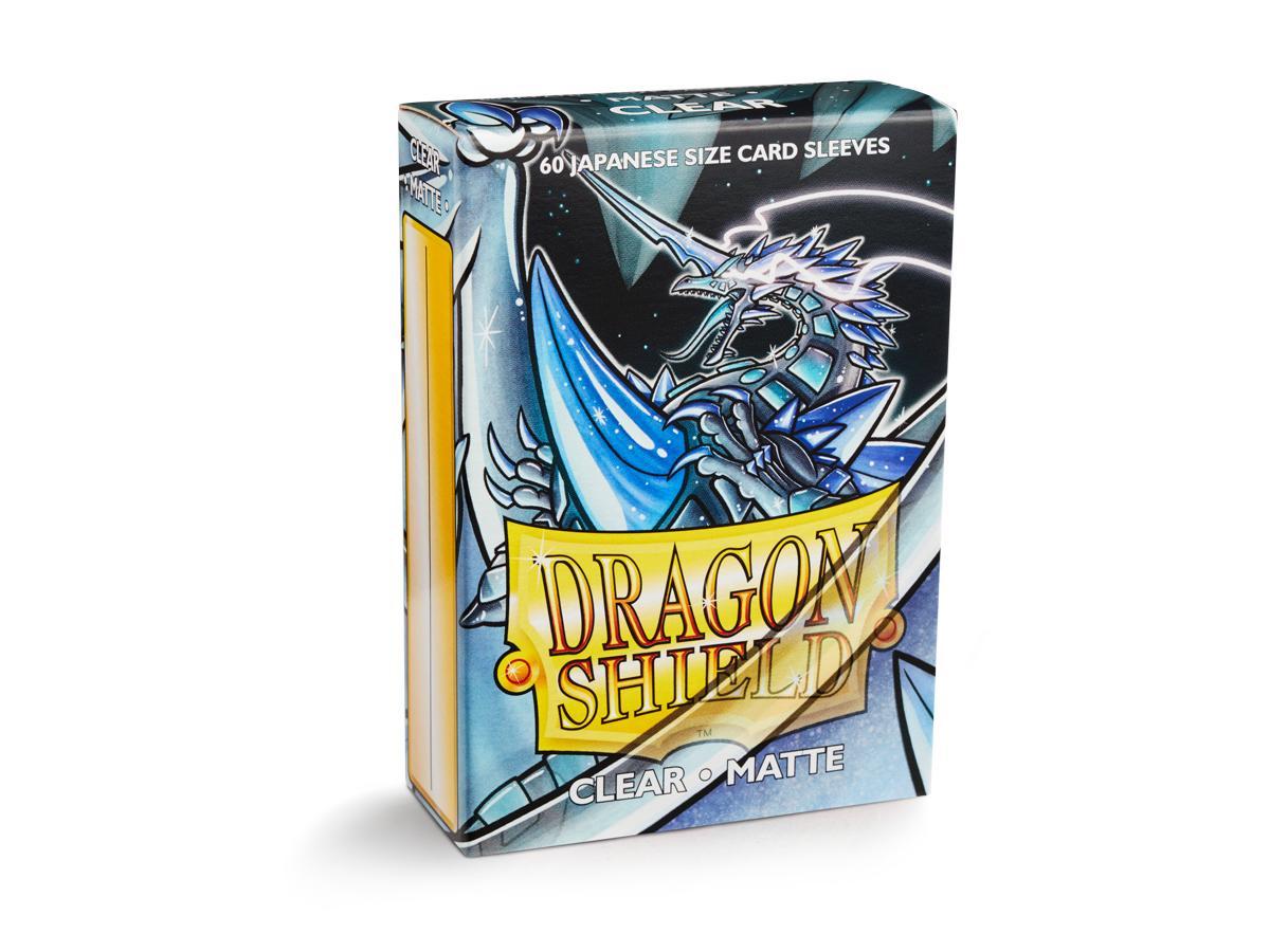 Dragon Shield Matte Sleeve - Clear ‘Kakush’ 60ct | Gauntlet Hobbies - Angola