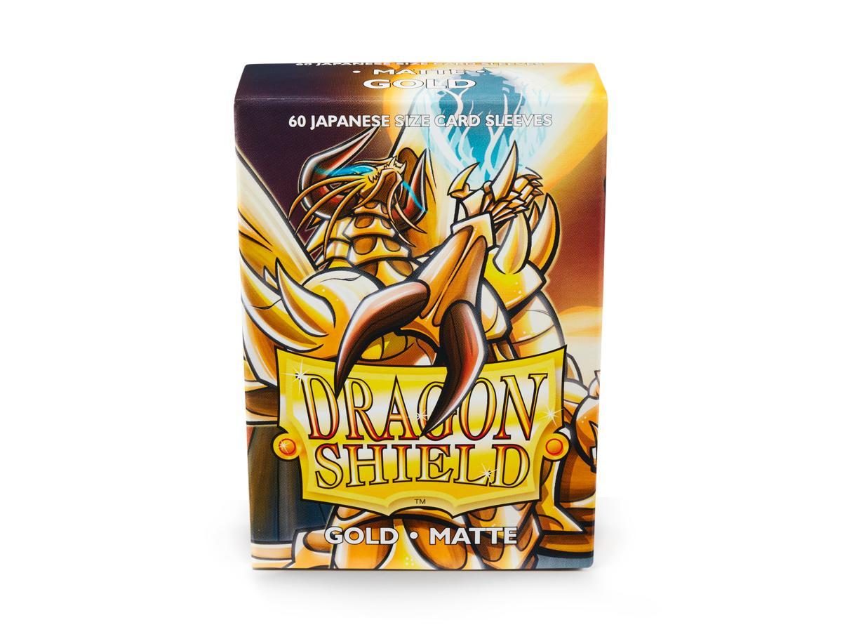 Dragon Shield Matte Sleeve - Gold ‘Pontifex’ 60ct | Gauntlet Hobbies - Angola