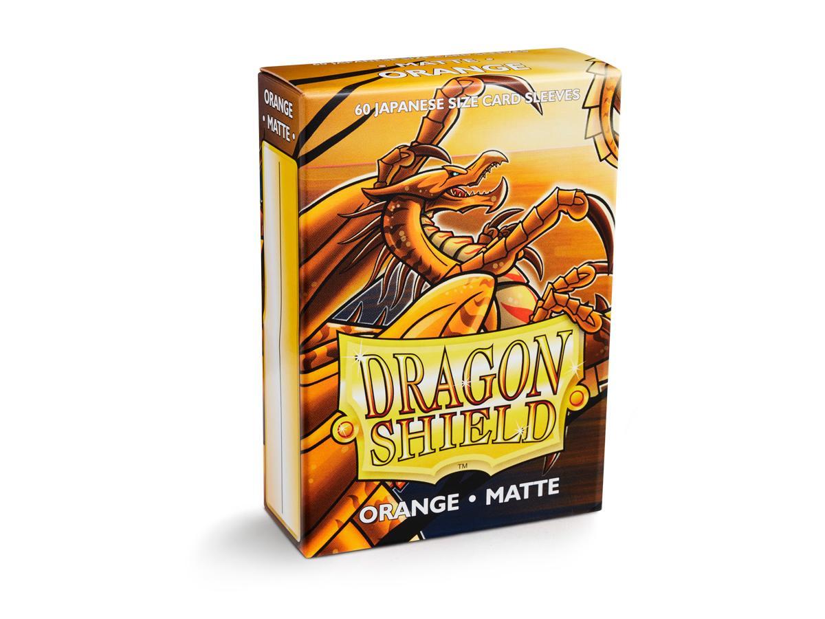 Dragon Shield Matte Sleeve - Orange ‘Kurang’ 60ct | Gauntlet Hobbies - Angola