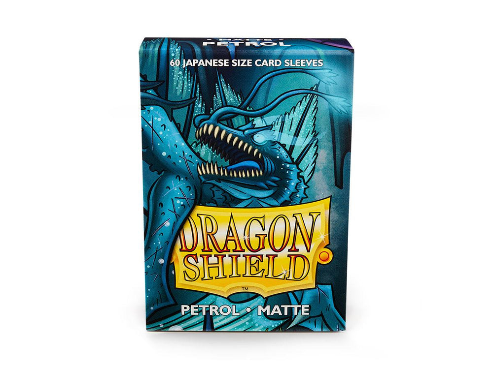 Dragon Shield Matte Sleeve - Petrol ‘Xi’ 60ct