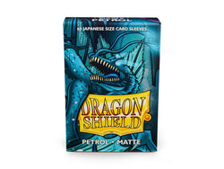Dragon Shield Matte Sleeve - Petrol ‘Xi’ 60ct