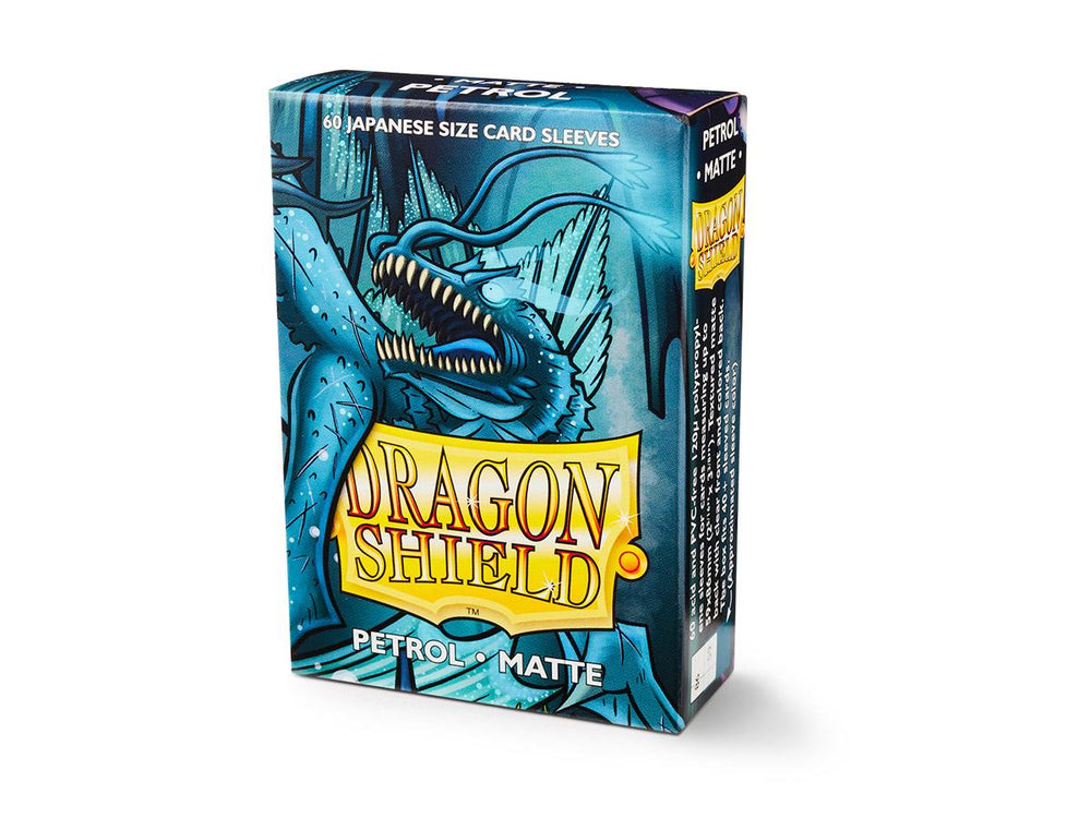 Dragon Shield Matte Sleeve - Petrol ‘Xi’ 60ct