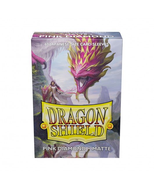 Dragon Shield Matte Sleeve - Pink Diamond ‘Cornelia’  60ct