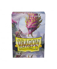 Dragon Shield Matte Sleeve - Pink Diamond ‘Cornelia’  60ct | Gauntlet Hobbies - Angola