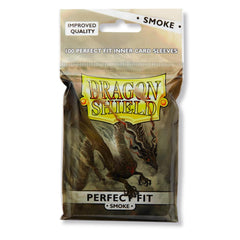 Dragon Shield Perfect Fit Sleeve - Smoke ‘Fuligo’ 100ct | Gauntlet Hobbies - Angola