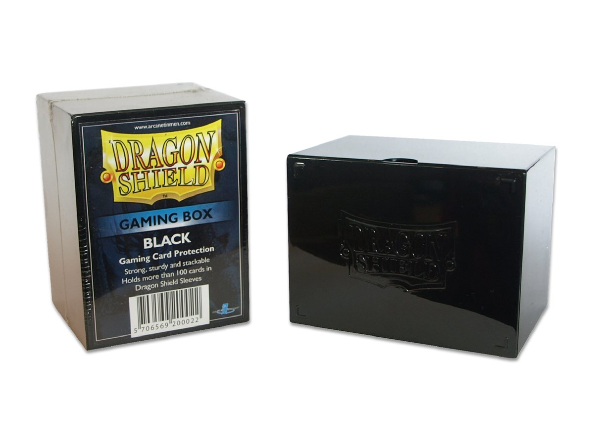 Dragon Shield Gaming Box – Black | Gauntlet Hobbies - Angola