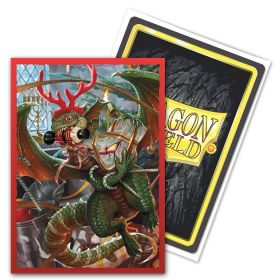 Dragon Shield Art Sleeve - ‘Christmas Dragon' 100ct | Gauntlet Hobbies - Angola