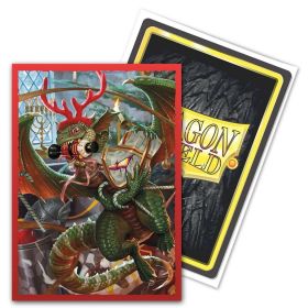 Dragon Shield Art Sleeve - ‘Christmas Dragon' 100ct