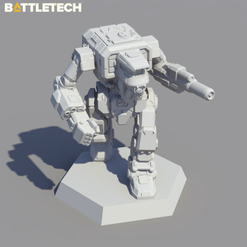 Battletech Ice Ferret Mech