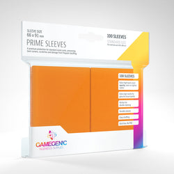Gamegenic Prime Sleeve Pack - Orange 100ct