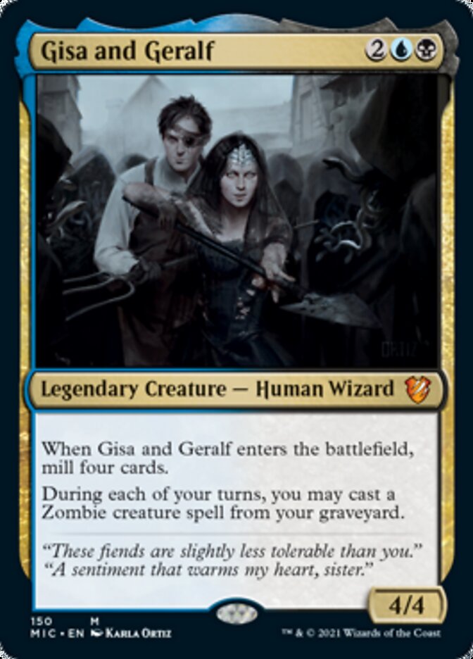Gisa and Geralf [Innistrad: Midnight Hunt Commander] | Gauntlet Hobbies - Angola