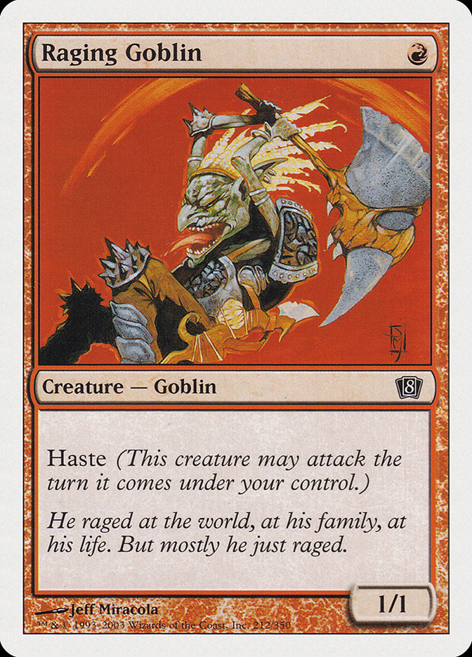 Raging Goblin [Eighth Edition] | Gauntlet Hobbies - Angola