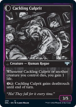 Panicked Bystander // Cackling Culprit [Innistrad: Double Feature] | Gauntlet Hobbies - Angola